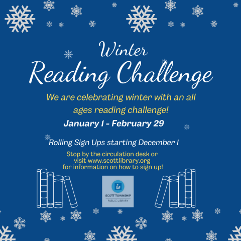 Winter Reading Challenge Rolling Sign Ups