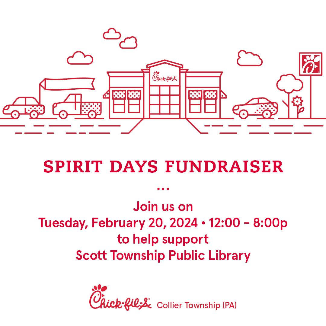 Dining Fundraiser at Chick Fil A Collier Township