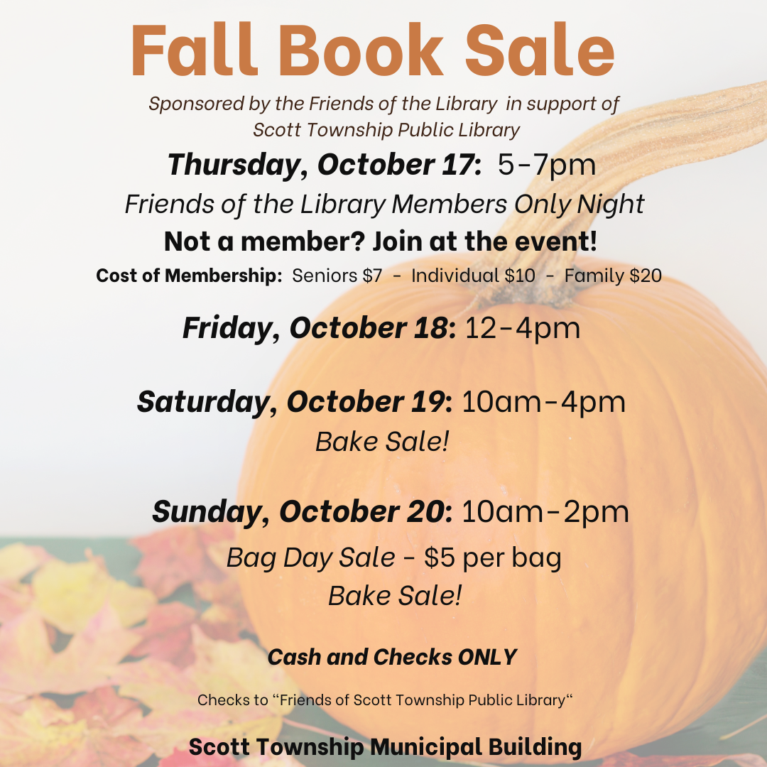 Fall Book Sale 